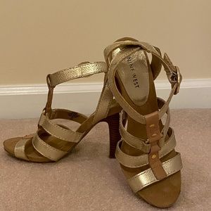 Nine west sandals size 6.5